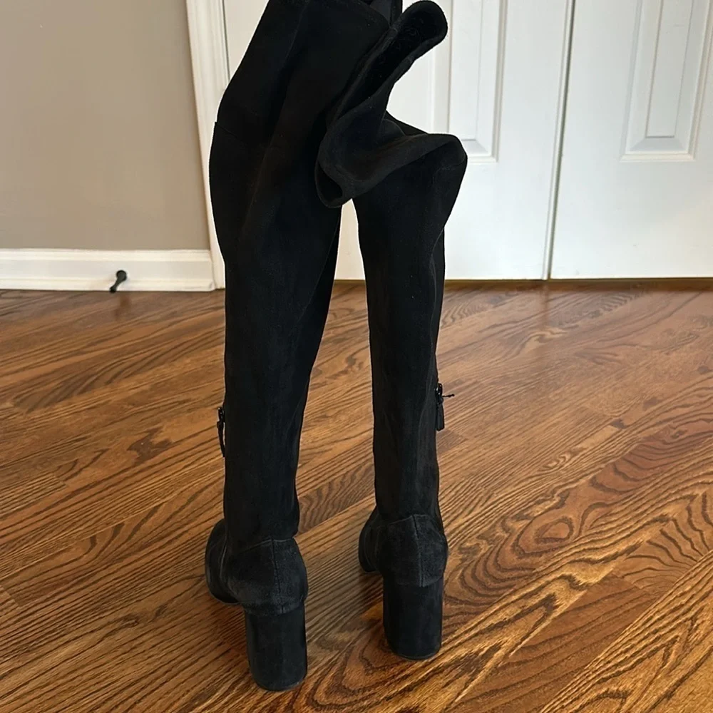 Cole Haan size 9 over knee suede boots